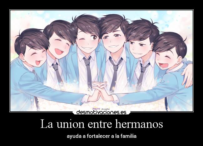 La union entre hermanos - ayuda a fortalecer a la familia