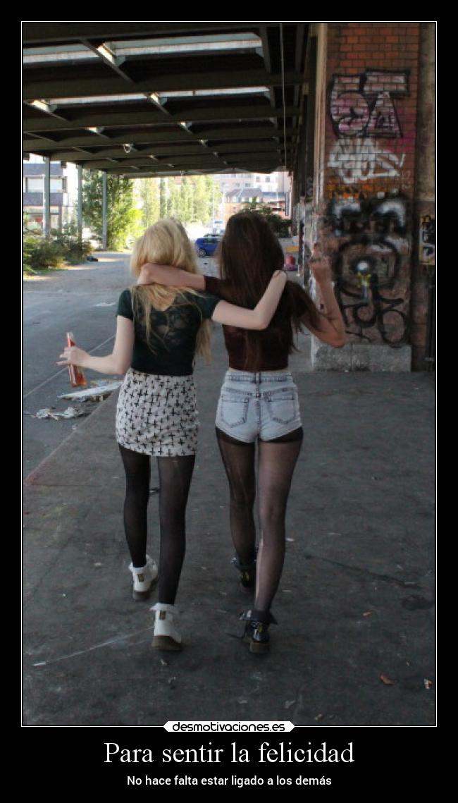 Para sentir la felicidad -