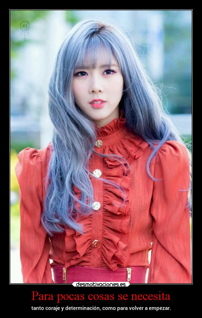 Para pocas cosas se necesita -