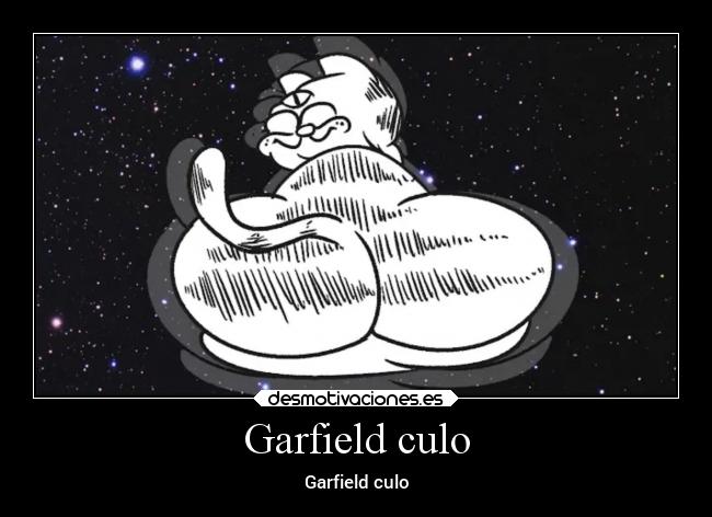 Garfield culo - Garfield culo