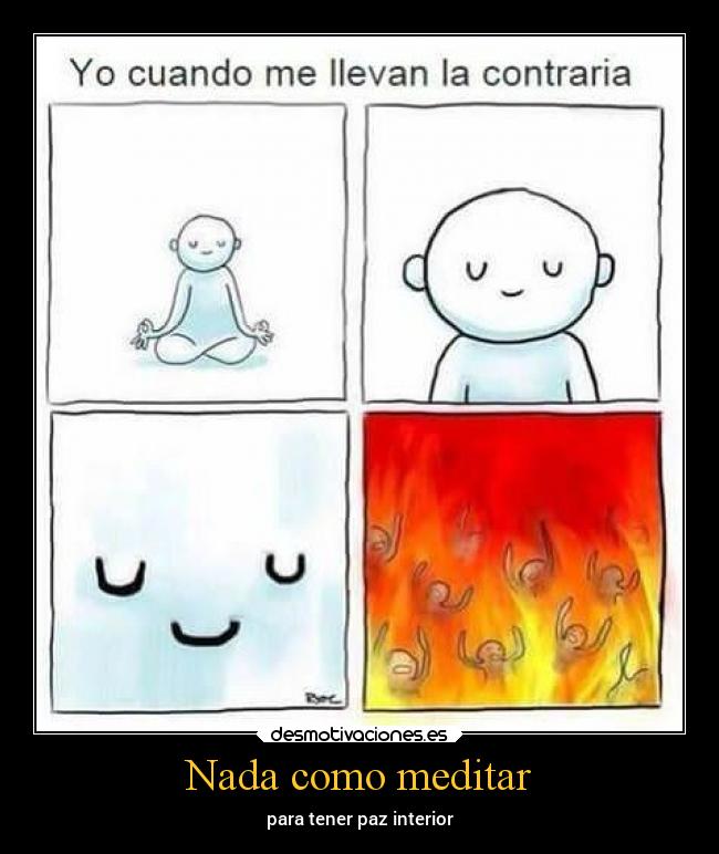 Nada como meditar - para tener paz interior