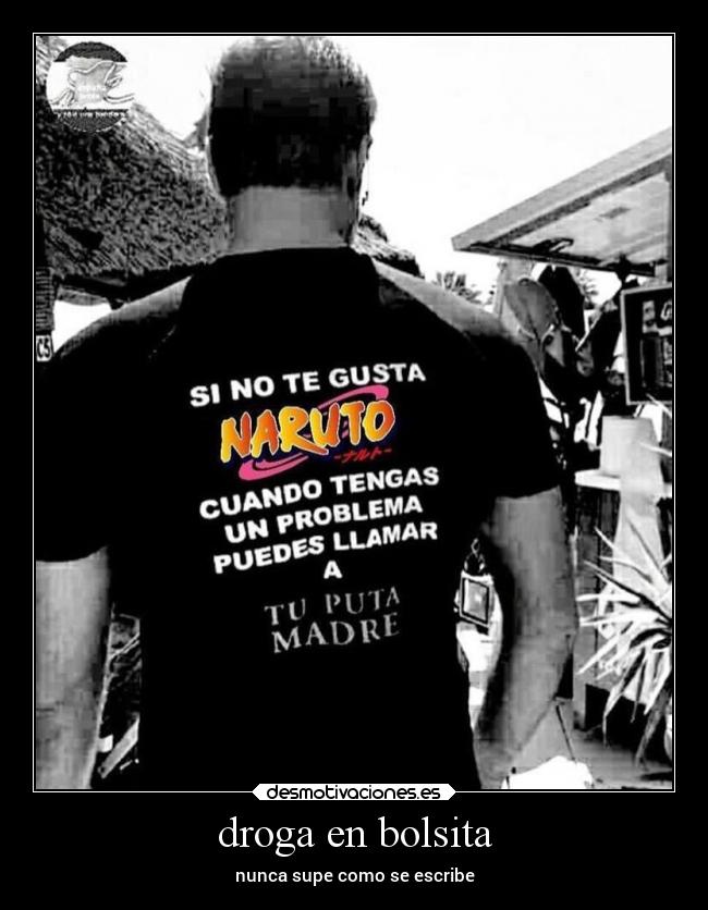 droga en bolsita - 