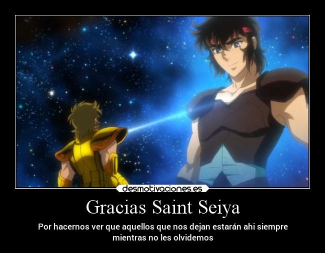Gracias Saint Seiya - 