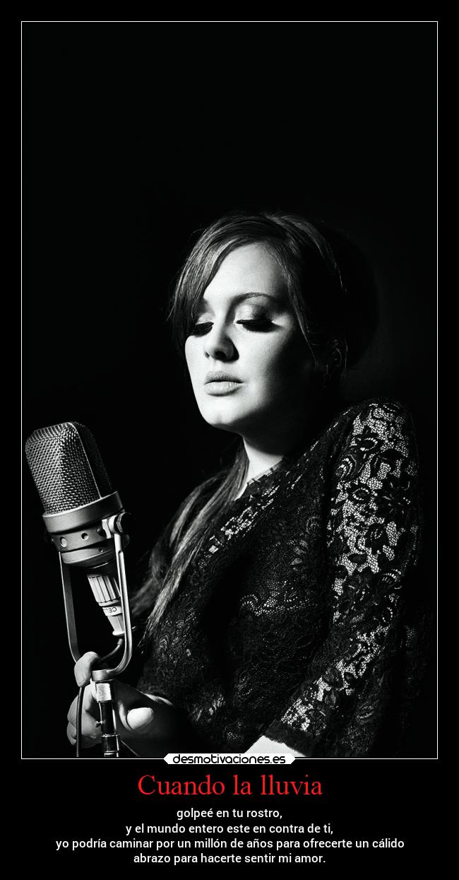Cuando la lluvia - 