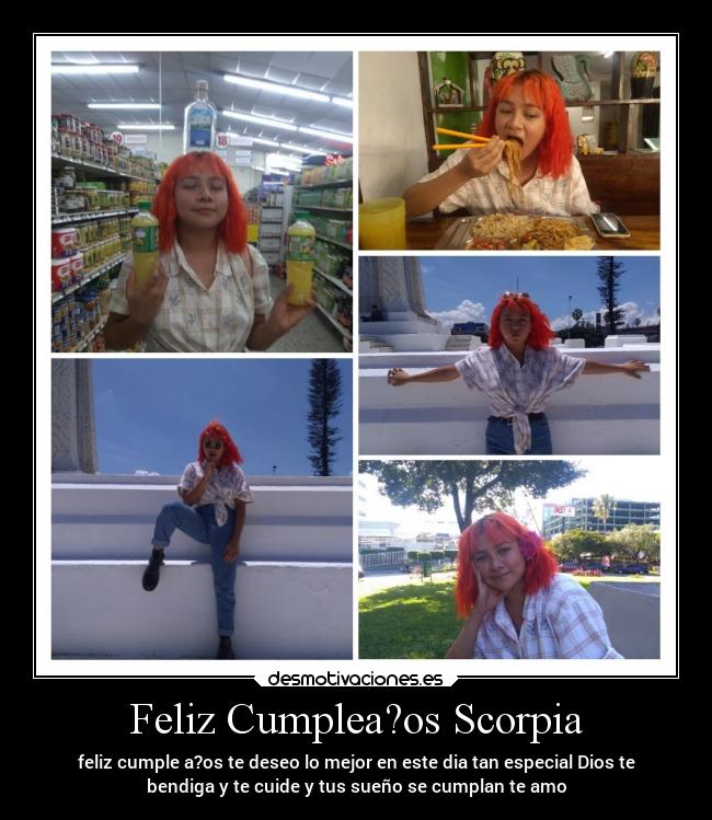 Feliz Cumplea?os Scorpia - 