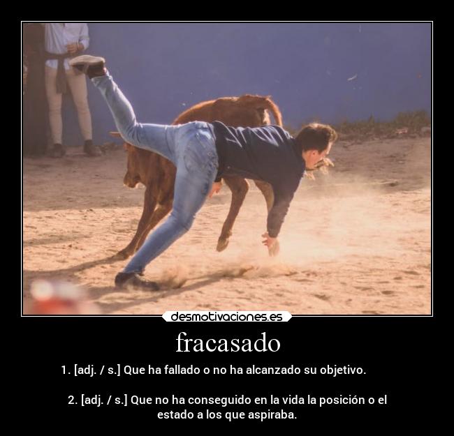 fracasado -
