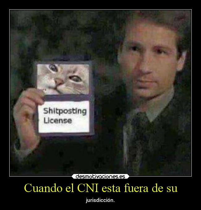 Cuando el CNI esta fuera de su - jurisdicción.