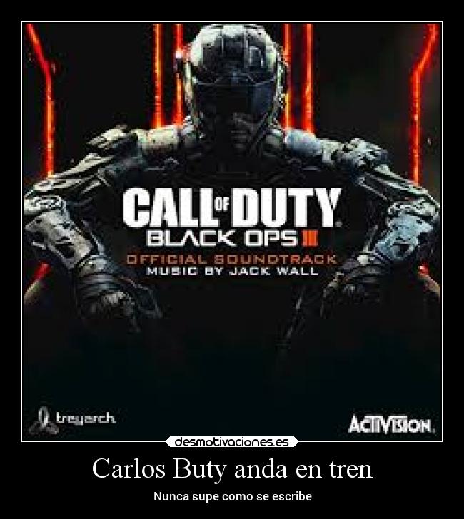 Carlos Buty anda en tren - 