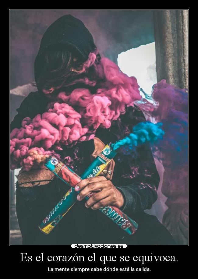 Es el corazón el que se equivoca. - 