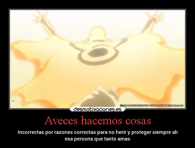 Aveces hacemos cosas - 