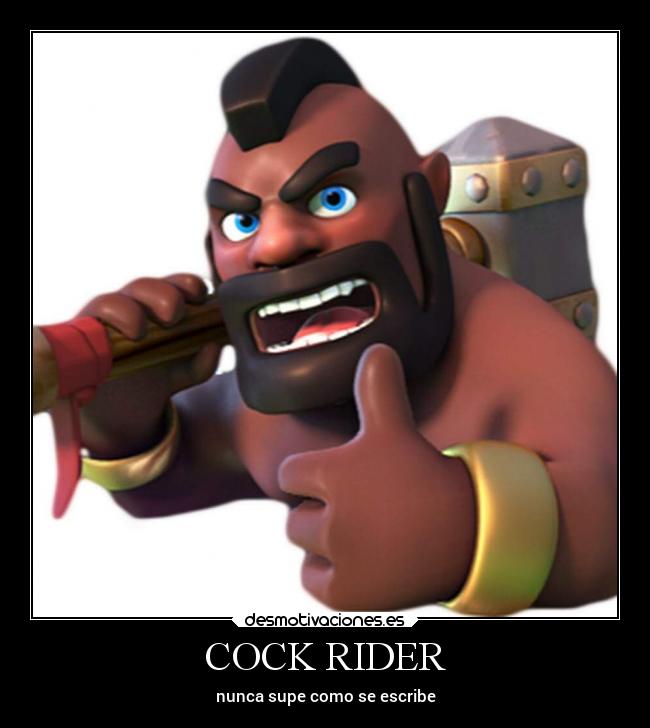 COCK RIDER - 