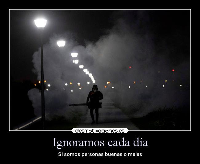 Ignoramos cada día -