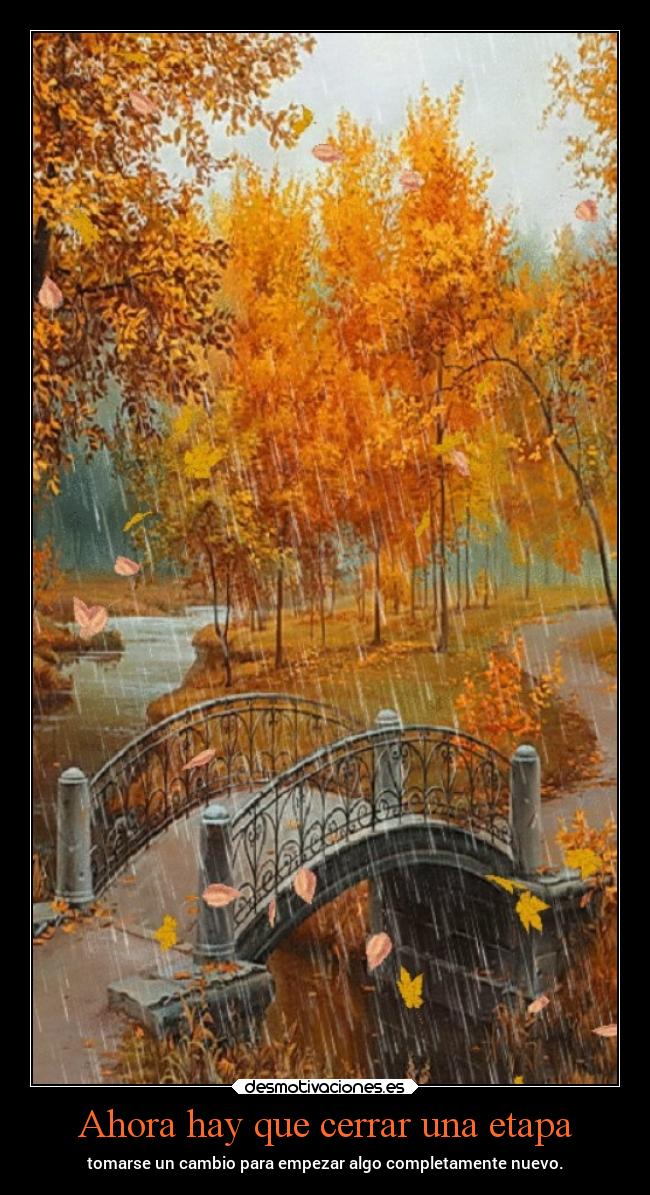 Ahora hay que cerrar una etapa - 