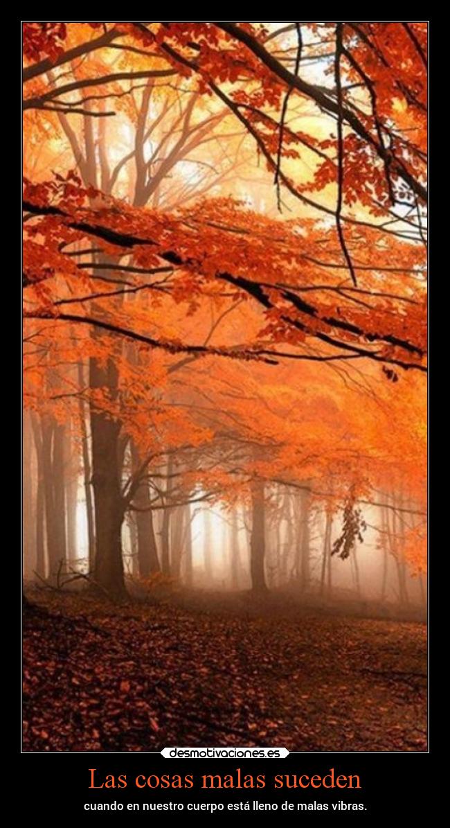 Las cosas malas suceden - 