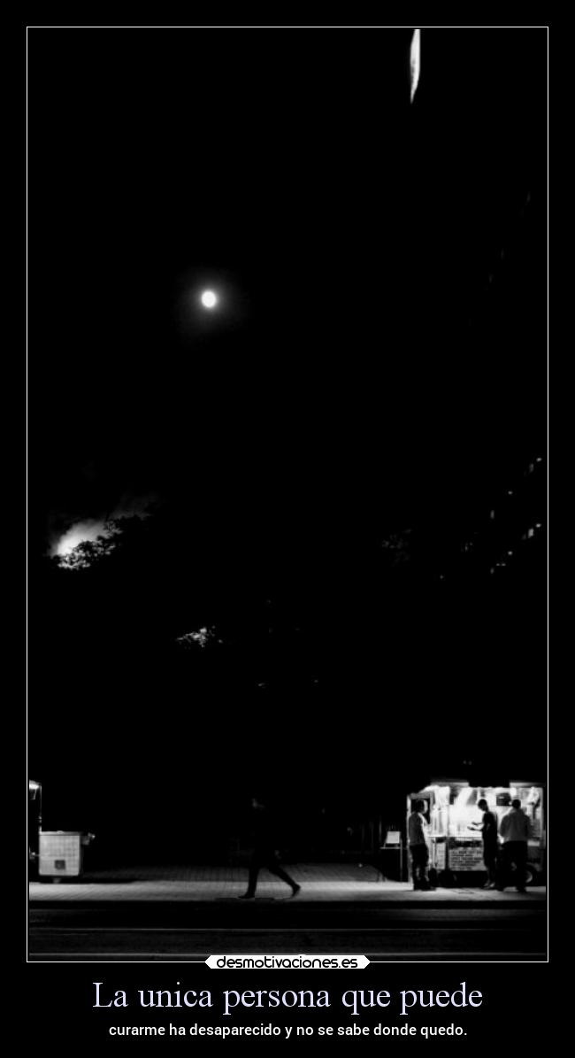 La unica persona que puede - 