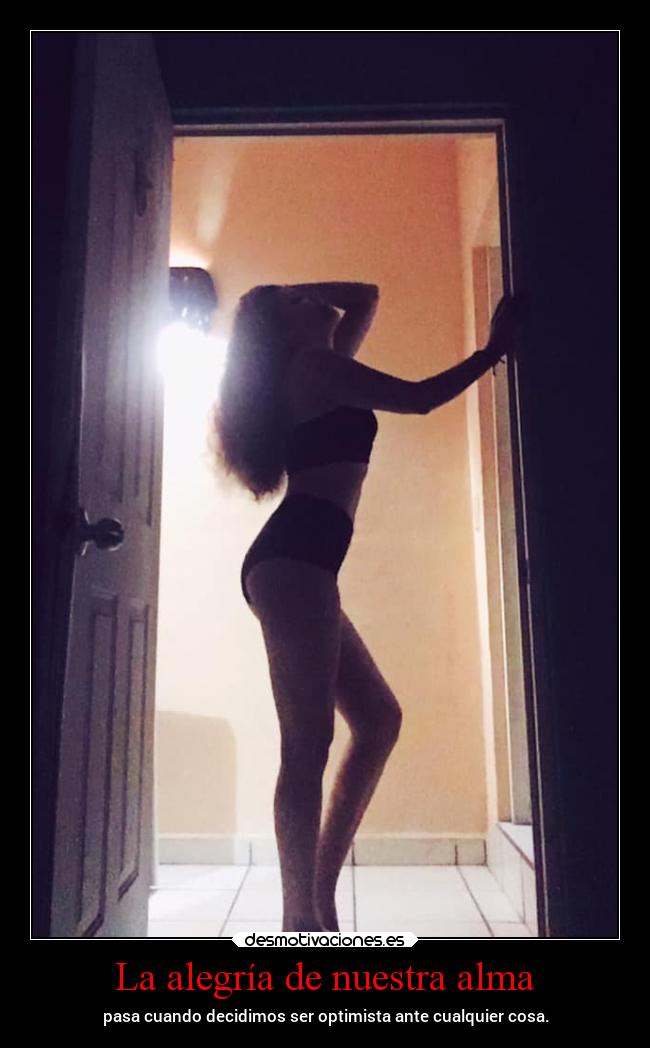 La alegría de nuestra alma -