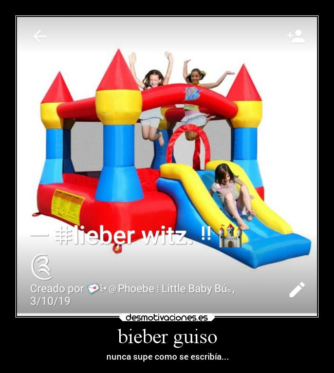 bieber guiso -