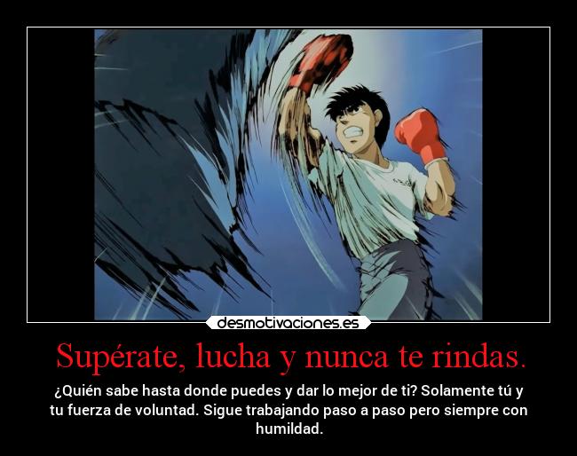 carteles anime pensamientos motivaciones frases deportes desmotivaciones