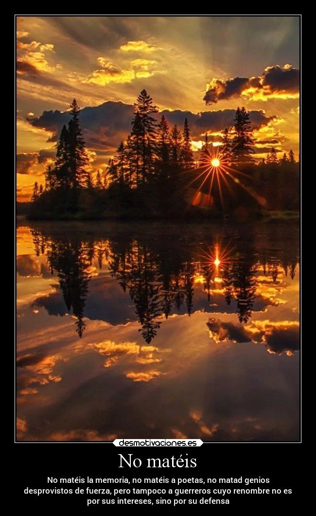 carteles caracter enemigo guerra muerte desmotivaciones