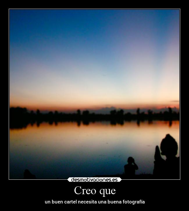 Creo que - 