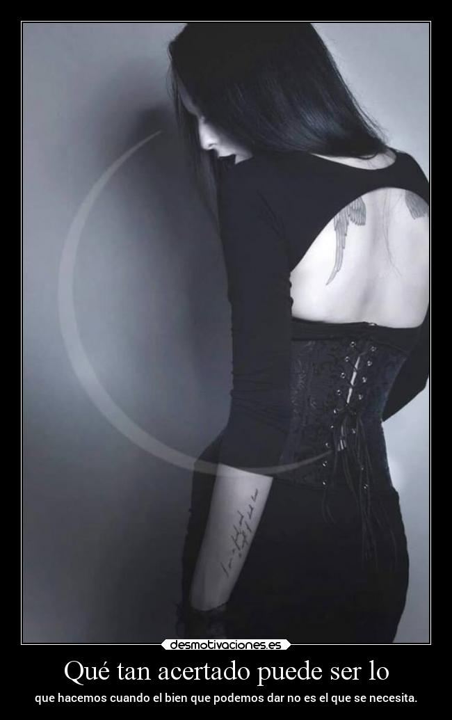 Qué tan acertado puede ser lo -