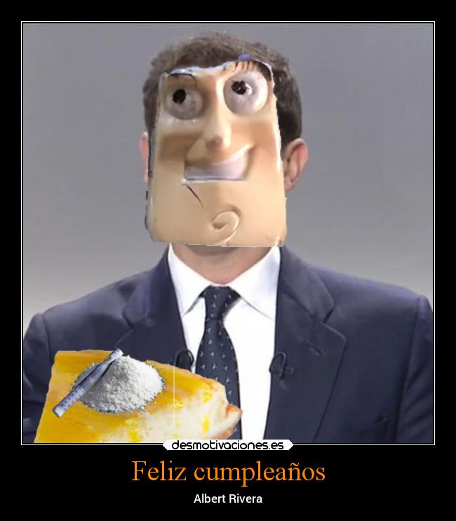 Feliz cumpleaños - Albert Rivera