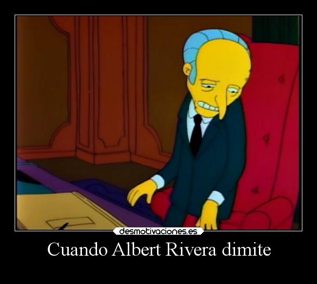 Cuando Albert Rivera dimite - 