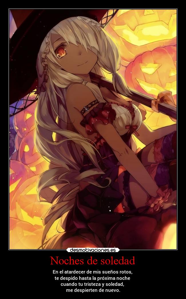 Noches de soledad -