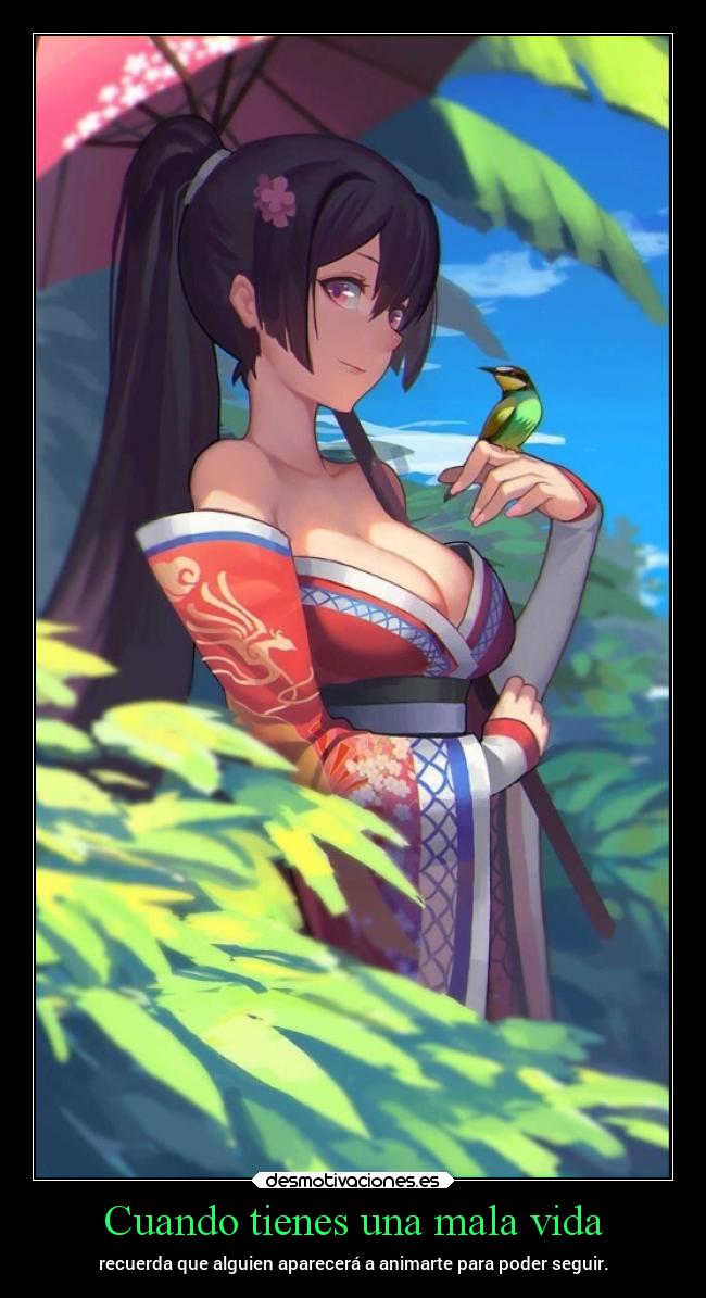 Cuando tienes una mala vida -