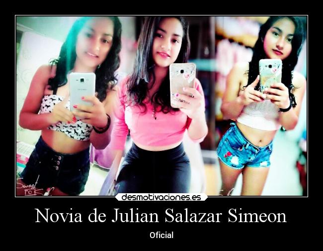 Novia de Julian Salazar Simeon - Oficial