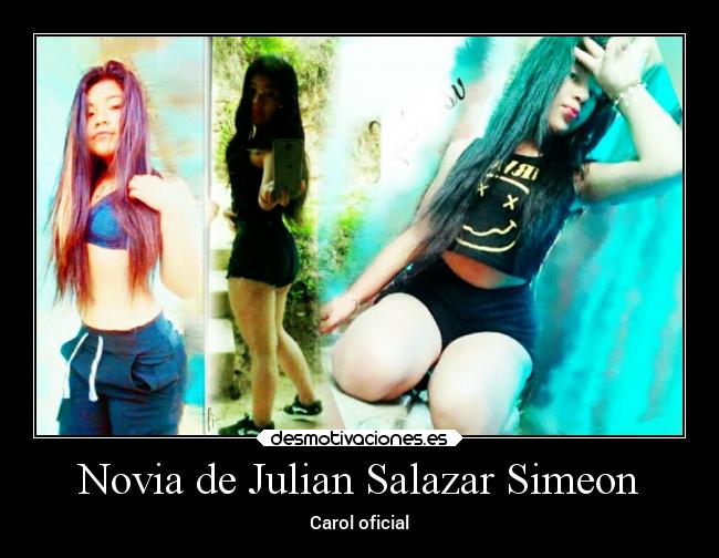 Novia de Julian Salazar Simeon - Carol oficial