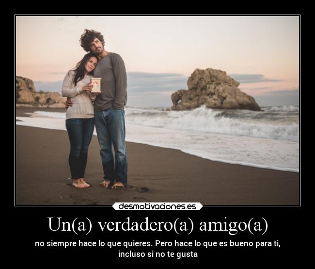 Un(a) verdadero(a) amigo(a) -
