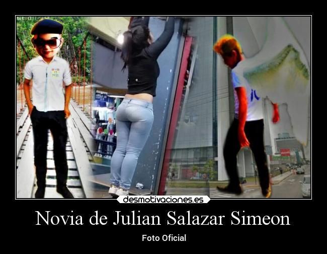 Novia de Julian Salazar Simeon - Foto Oficial