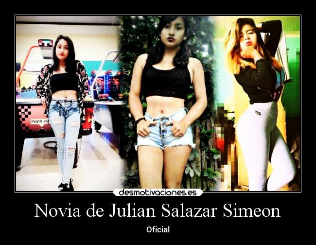 Novia de Julian Salazar Simeon - Oficial