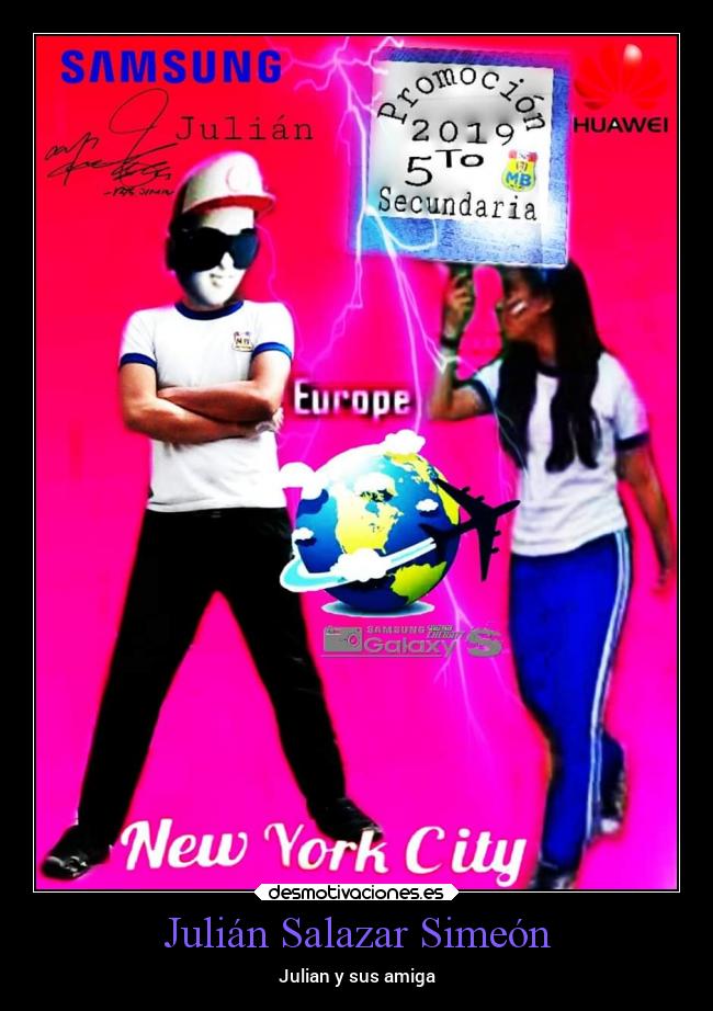 Julián Salazar Simeón - Julian y sus amiga