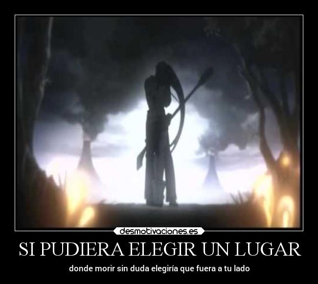 carteles amor tristeza desamor muerte anime desmotivaciones