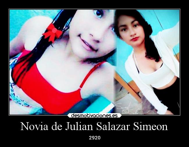 Novia de Julian Salazar Simeon - 2920