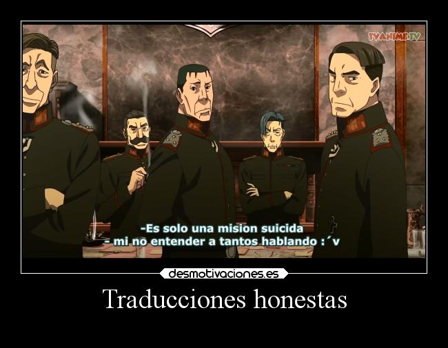 Traducciones honestas - 