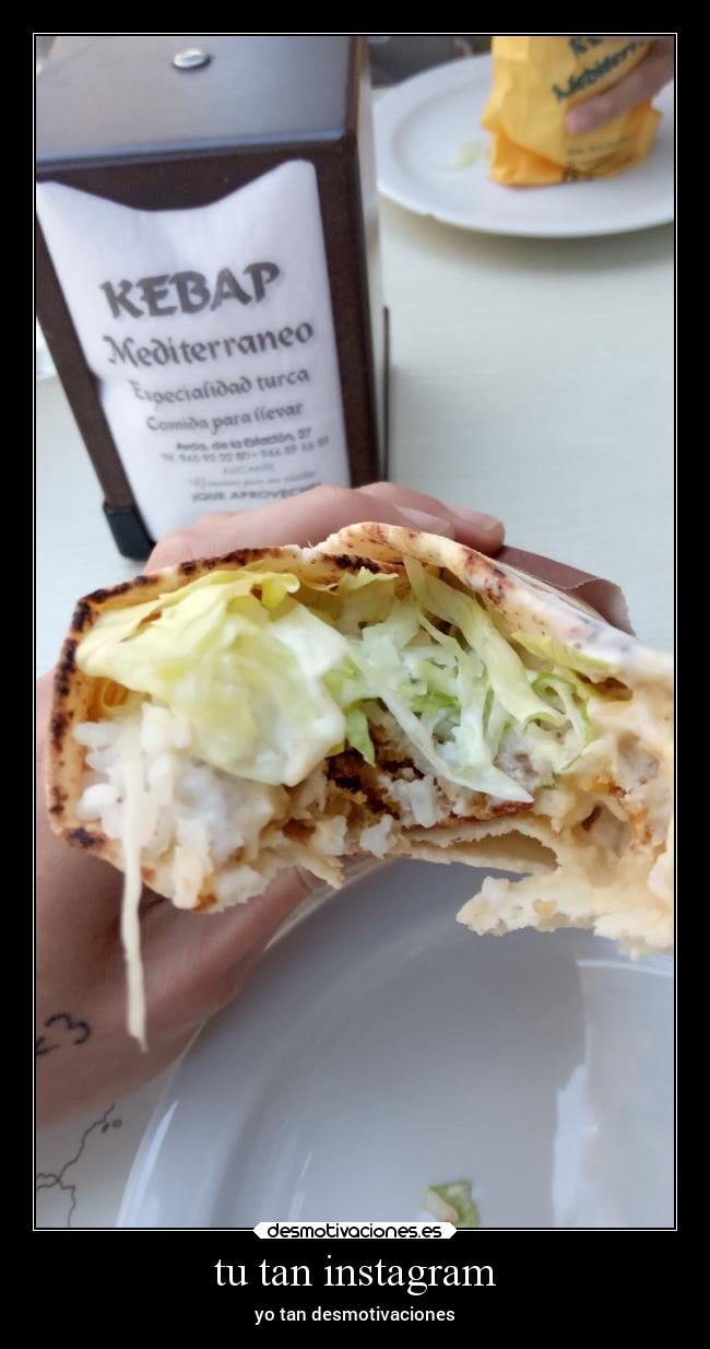 tu tan instagram - yo tan desmotivaciones