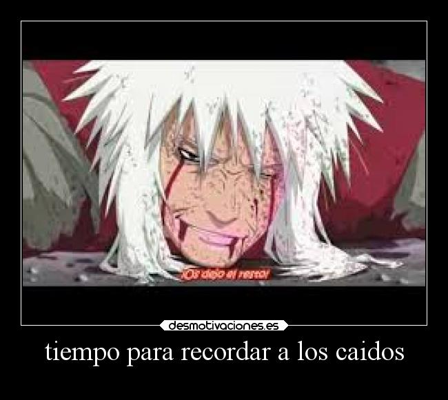 tiempo para recordar a los caidos - 