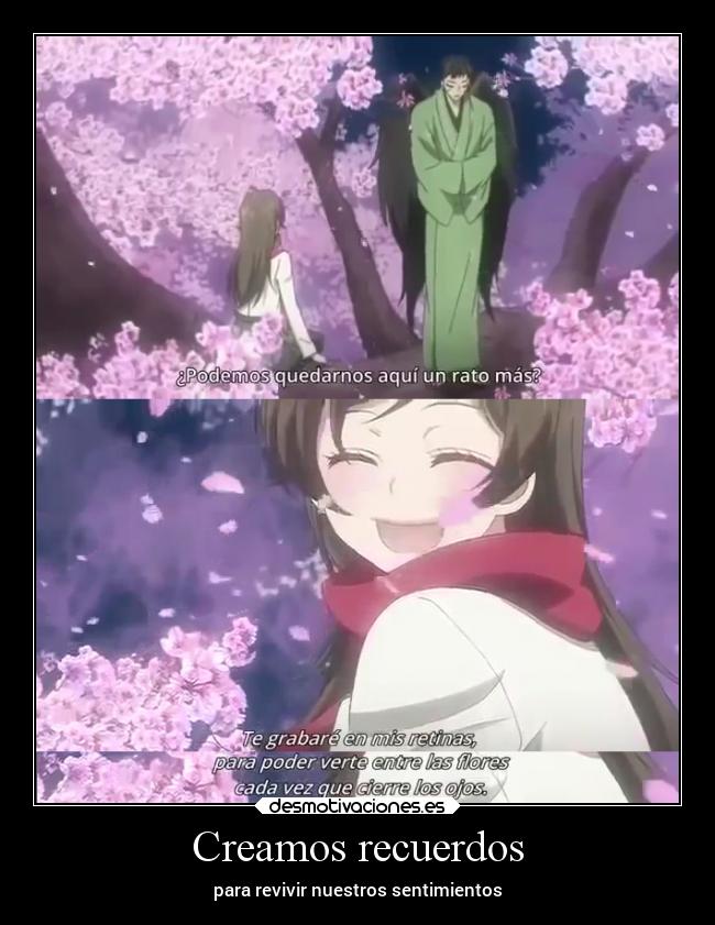Creamos recuerdos - para revivir nuestros sentimientos