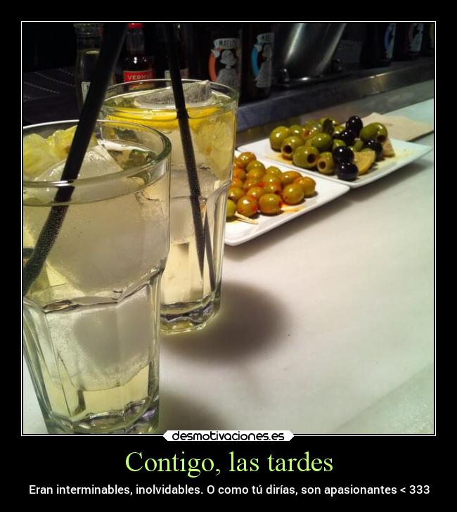 Contigo, las tardes - 
