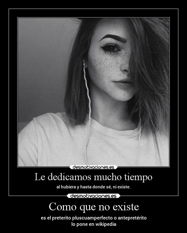 Como que no existe -