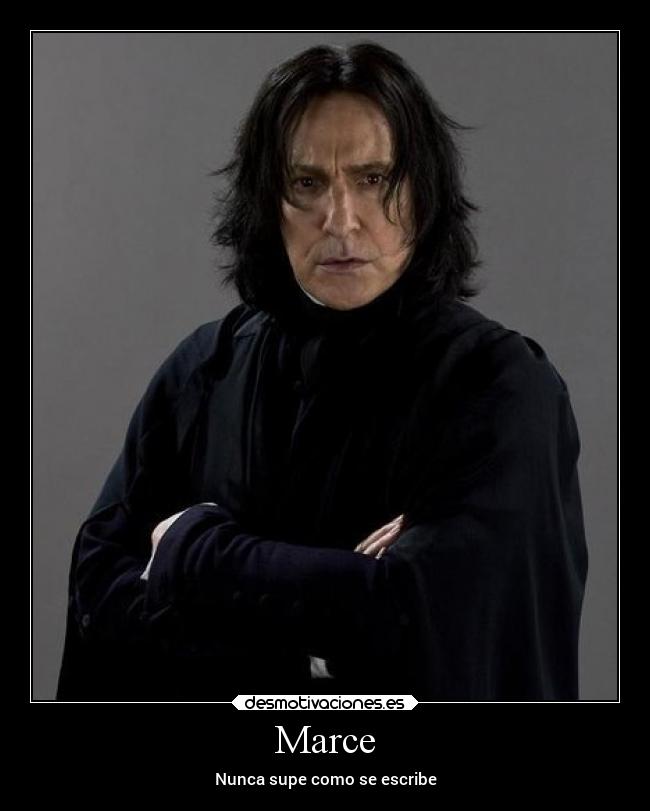 Marce - Nunca supe como se escribe