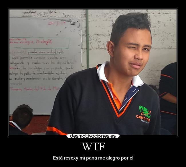 WTF - Está resexy mi pana me alegro por el