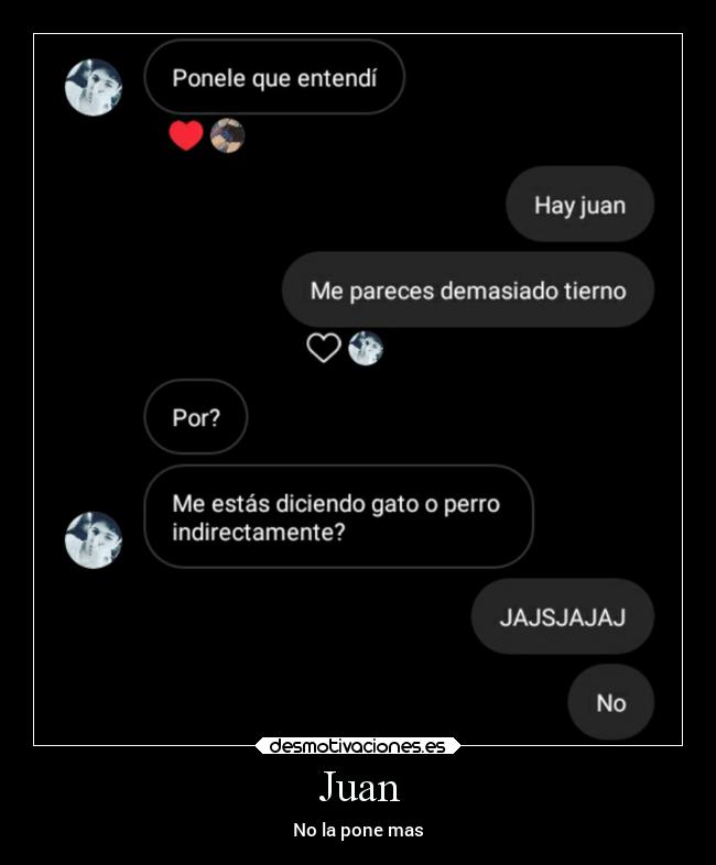 Juan - No la pone mas