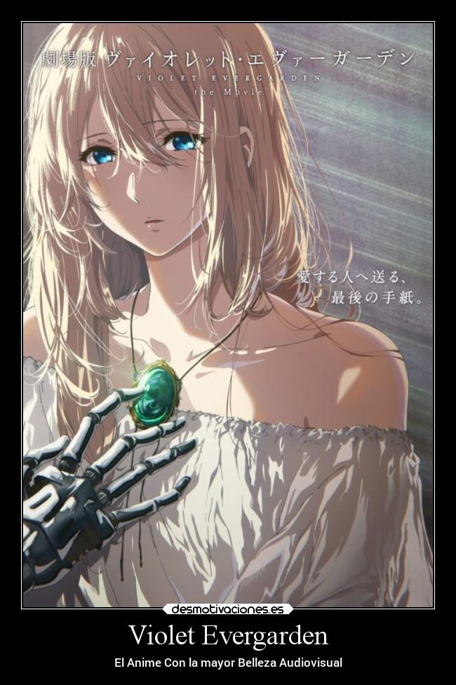 Violet Evergarden - El Anime Con la mayor Belleza Audiovisual