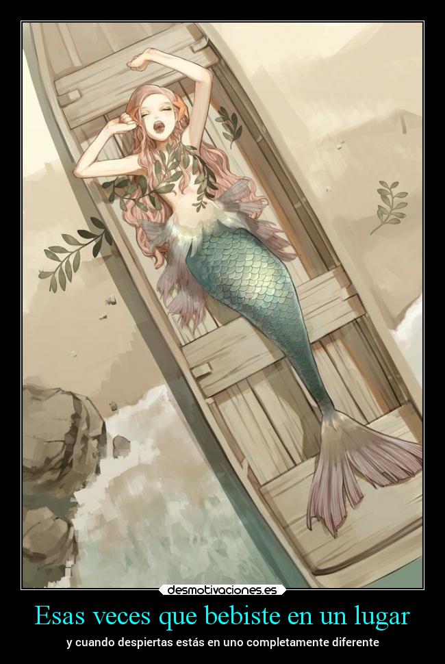 Esas veces que bebiste en un lugar - y cuando despiertas estás en uno completamente diferente