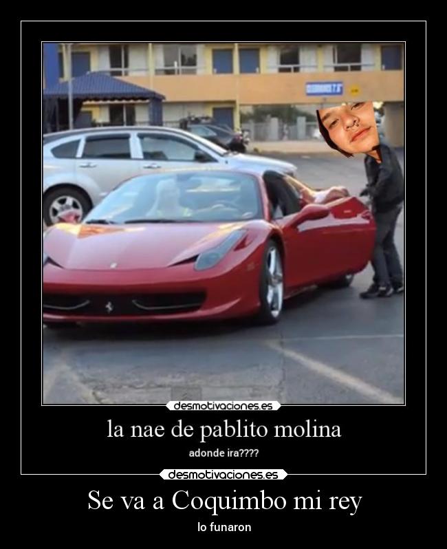 Se va a Coquimbo mi rey - lo funaron