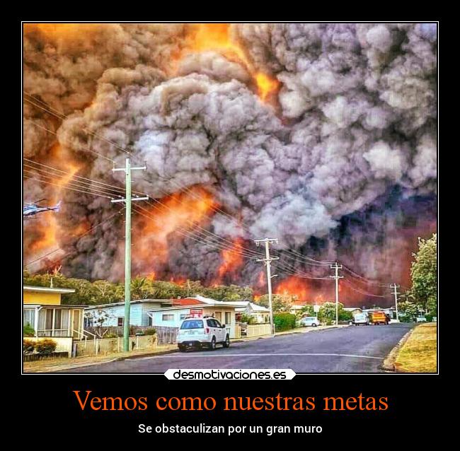 carteles deseos obstaculo metas desmotivaciones